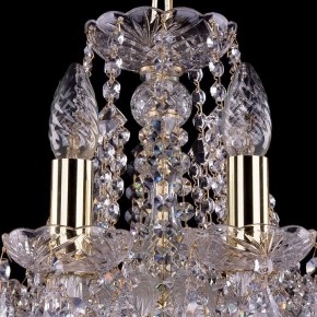 Подвесная люстра Bohemia Ivele Crystal 1413 1413/10/165/G/Leafs в Талице - talica.mebel24.online | фото 4