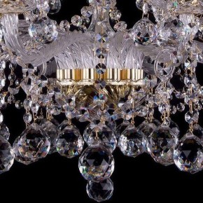 Подвесная люстра Bohemia Ivele Crystal 1413 1413/10+5/300/G/Balls в Талице - talica.mebel24.online | фото 4