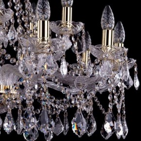 Подвесная люстра Bohemia Ivele Crystal 1413 1413/10+5/300/G/Leafs в Талице - talica.mebel24.online | фото 2