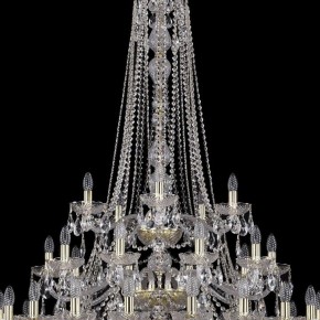 Подвесная люстра Bohemia Ivele Crystal 1413 1413/20+10+5/400/h-158/3d/G в Талице - talica.mebel24.online | фото 5