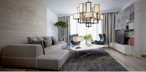 Подвесная люстра Divinare Porta 5933/01 LM-8 в Талице - talica.mebel24.online | фото 4