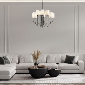 Подвесная люстра Eurosvet Abbey 60164/10 черный в Талице - talica.mebel24.online | фото 4