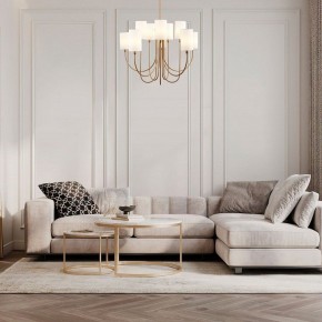 Подвесная люстра Eurosvet Abbey 60164/10 латунь в Талице - talica.mebel24.online | фото 4