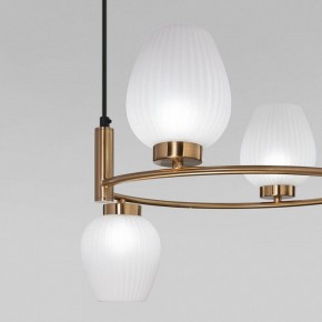 Подвесная люстра Eurosvet Alva 30183/4 латунь в Талице - talica.mebel24.online | фото 6