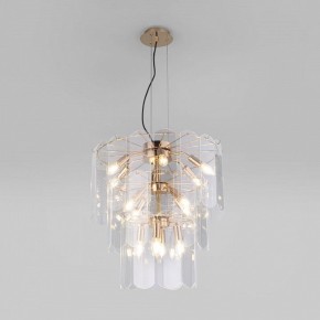 Подвесная люстра Eurosvet Claire 60171 золото в Талице - talica.mebel24.online | фото 2