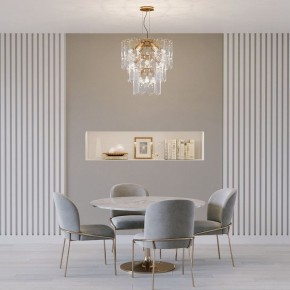 Подвесная люстра Eurosvet Claire 60171 золото в Талице - talica.mebel24.online | фото 3