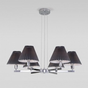 Подвесная люстра Eurosvet Peony 60136/6 хром/графит в Талице - talica.mebel24.online | фото 2