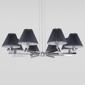 Подвесная люстра Eurosvet Peony 60136/8 хром/графит в Талице - talica.mebel24.online | фото 2