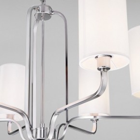 Подвесная люстра Eurosvet Purezza 60128/6 хром в Талице - talica.mebel24.online | фото 5