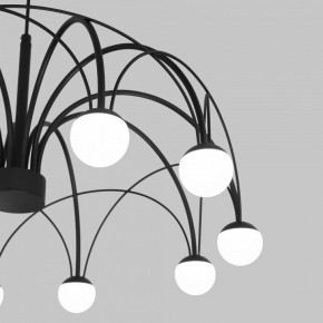 Подвесная люстра Eurosvet Ragno 90034/10 LED черный в Талице - talica.mebel24.online | фото 6