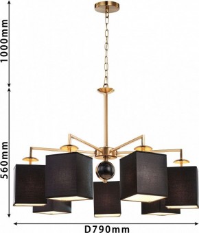 Подвесная люстра Favourite Diva 2822-7P в Талице - talica.mebel24.online | фото 6