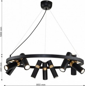 Подвесная люстра Favourite Light point 2997-9P в Талице - talica.mebel24.online | фото 6