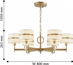 Подвесная люстра Favourite Mateo 2634-6P в Талице - talica.mebel24.online | фото 8