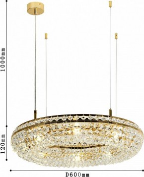 Подвесная люстра Favourite Monilibus 4015-8P в Талице - talica.mebel24.online | фото 4