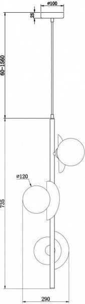 Подвесная люстра Freya Sepia FR5391PL-03CFL в Талице - talica.mebel24.online | фото 6
