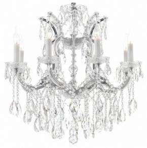 Подвесная люстра iLamp Diamond 6071-8 CR+CL в Талице - talica.mebel24.online | фото
