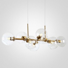 Подвесная люстра Imperiumloft Staggered Glass Chandelier 8 40.2211 в Талице - talica.mebel24.online | фото