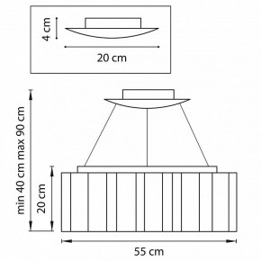 Подвесная люстра Lightstar Nubi 802163 в Талице - talica.mebel24.online | фото 3