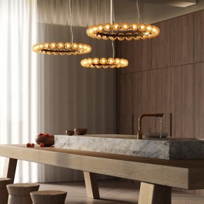 Подвесная люстра Maytoni Ambre MOD331PL-L42BS3K в Талице - talica.mebel24.online | фото 3