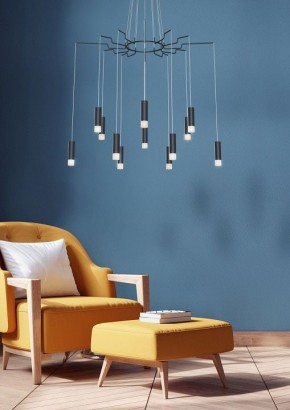 Подвесная люстра Maytoni Davida MOD035PL-12B в Талице - talica.mebel24.online | фото 5