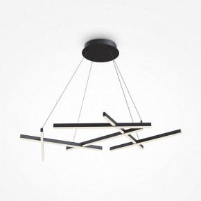 Подвесная люстра Maytoni Line MOD016PL-L80BK в Талице - talica.mebel24.online | фото 2