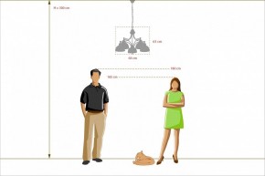 Подвесная люстра MW-Light Фелиция 347017405 в Талице - talica.mebel24.online | фото