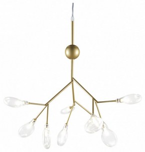 Подвесная люстра Natali Kovaltseva GRACE ll GRACE 75554/9С GOLD SATIN в Талице - talica.mebel24.online | фото
