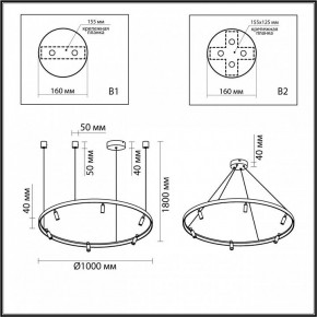 Подвесная люстра Odeon Light Fonda 4317/93L в Талице - talica.mebel24.online | фото 6