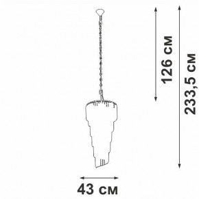 Подвесная люстра Vitaluce V5311 V5311-8/13 в Талице - talica.mebel24.online | фото 4