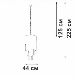 Подвесная люстра Vitaluce V5885 V5885-9/7 в Талице - talica.mebel24.online | фото 3
