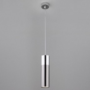 Подвесной светильник Eurosvet Double Topper 50135/1 LED хром/черный жемчуг в Талице - talica.mebel24.online | фото 3
