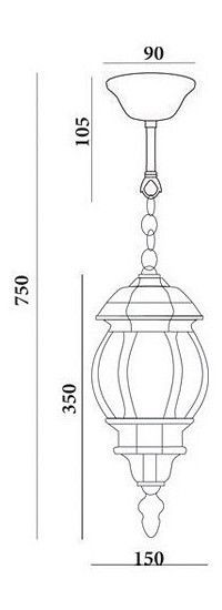 Подвесной светильник Feron 8105 11103 в Талице - talica.mebel24.online | фото 4