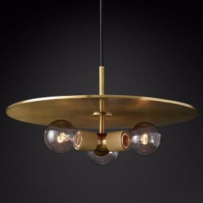 Подвесной светильник Imperiumloft Rh Utilitaire Disk Triple Pendant 40.2339 в Талице - talica.mebel24.online | фото