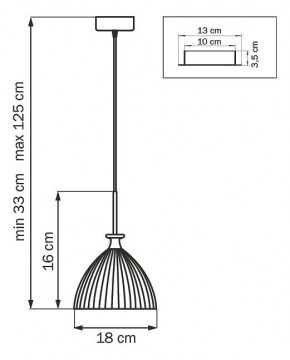 Подвесной светильник Lightstar Agola 810023 в Талице - talica.mebel24.online | фото 3