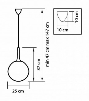 Подвесной светильник Lightstar Globo 813031 в Талице - talica.mebel24.online | фото 3