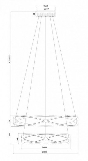 Подвесной светильник Maytoni Weave MOD062PL-L103CH3K в Талице - talica.mebel24.online | фото 9