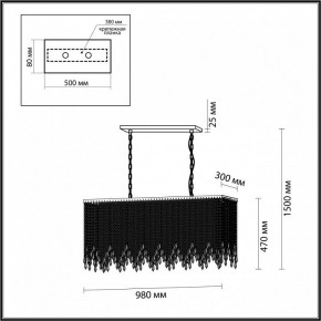 Подвесной светильник Odeon Light Chokka 5028/9A в Талице - talica.mebel24.online | фото 5