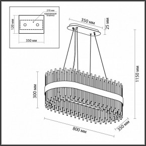 Подвесной светильник Odeon Light Focco 4722/24 в Талице - talica.mebel24.online | фото 5