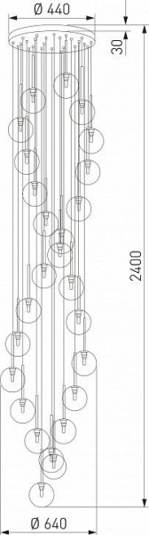 Подвесной светильник TK Lighting Aurora 10258 Aurora в Талице - talica.mebel24.online | фото 3