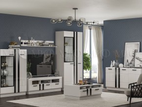 МАГНОЛИЯ Полка (Белый глянец/Белый) в Талице - talica.mebel24.online | фото 2