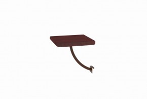 Полка прикроватная квадратная (МилСон) в Талице - talica.mebel24.online | фото 7