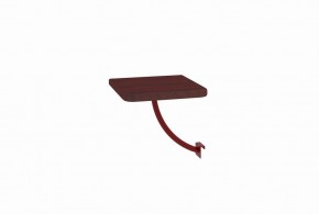 Полка прикроватная квадратная (МилСон) в Талице - talica.mebel24.online | фото 8