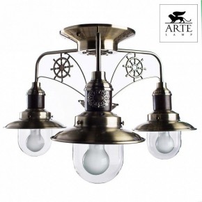 Потолочная люстра Arte Lamp Sailor A4524PL-3AB в Талице - talica.mebel24.online | фото 2