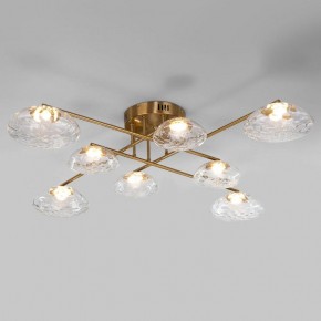 Потолочная люстра Eurosvet Ripple 50389 LED латунь в Талице - talica.mebel24.online | фото