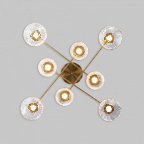 Потолочная люстра Eurosvet Ripple 50389 LED латунь в Талице - talica.mebel24.online | фото 3