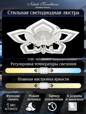 Потолочная люстра Natali Kovaltseva Cascade LED LAMPS 81159 в Талице - talica.mebel24.online | фото 7