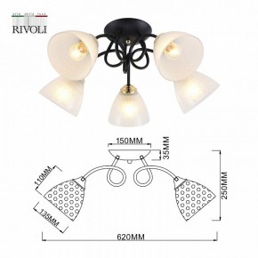 Потолочная люстра Rivoli Luiza Б0054904 в Талице - talica.mebel24.online | фото 6