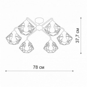 Потолочная люстра Vitaluce V42580 V42580-0/6PL в Талице - talica.mebel24.online | фото 2