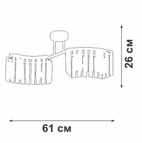 Потолочная люстра Vitaluce V5884 V5884-0/4PL в Талице - talica.mebel24.online | фото 4