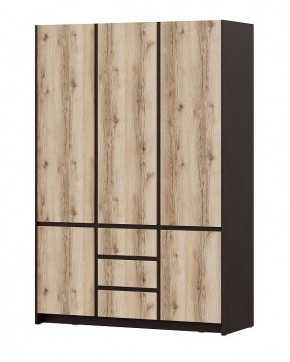 ПРАГА Спальный гарнитур Серия 3 (Дуб Делано/Дуб Венге) в Талице - talica.mebel24.online | фото 4
